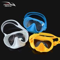 [COD] Scuba Diving Silicone Anti Fog Snorkeling Goggles Underwater Salvage