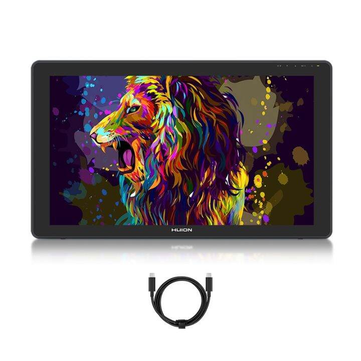 HUION 21.5 Inch Kamvas 22 Plus Graphic Tablet AntiGlare Etched Glass