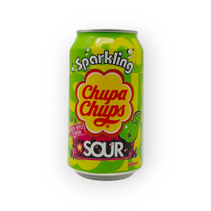 Usa Chupa Chups Sparkling Sour Green Apple 345 Ml Lazada Ph 