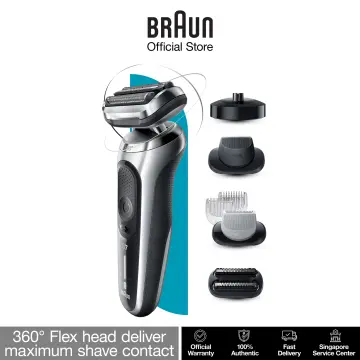 Braun Series 7-7020s Flex Men's Rechargeable Wet & Dry Electric