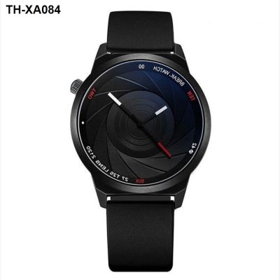 ใหม่นาฬิกาสปอร์ตสำหรับนักเรียนชายเวอร์ชั่นเกาหลีของนาฬิกาลำลองอินเทรนด์คู่นาฬิกา Phantom Swirl T25