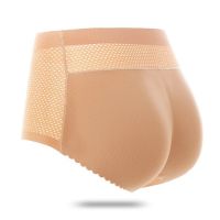 AB4B Middle waist Sexy Padding Panties Bum Padded Butt lifter Enhancer Hip Push Up Panties Underwear Seamless Panties Buttocks