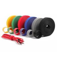 3Meter/Roll Reusable Fastening Tape Cable Ties Free Cut Velcros Strap Wires Organizer Straps Office Cable Management