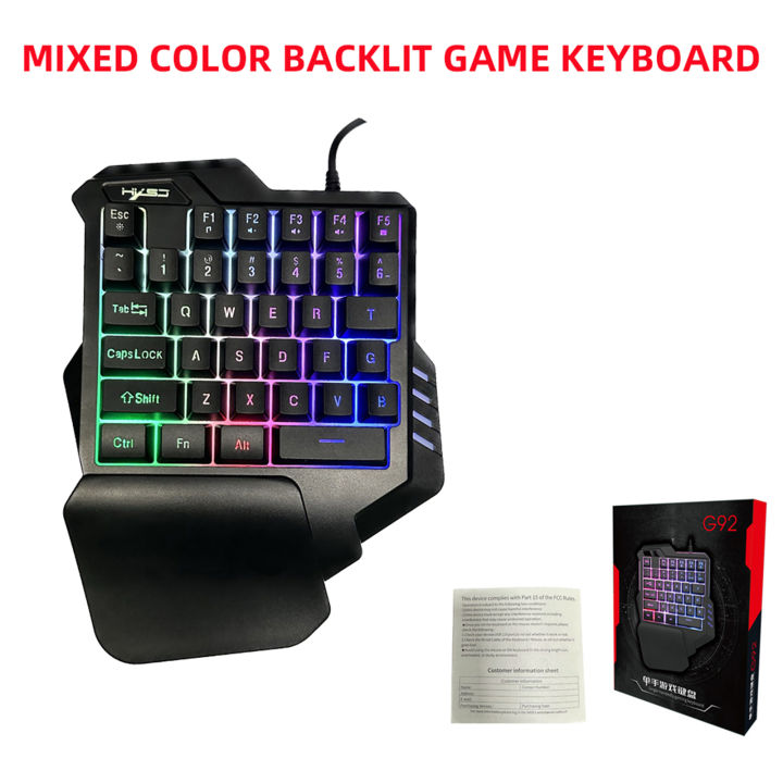  SIMGAL Wired Mechanical Keyboard and Mouse Combo, 89