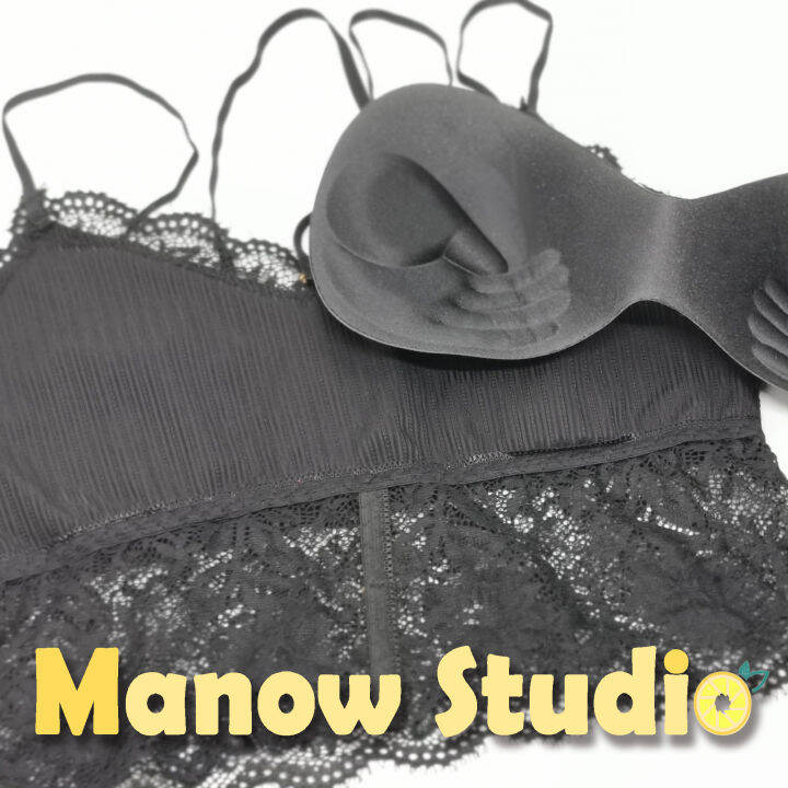 สายเดี่ยว-เสื้อกล้าม-บราสายเดี่ยว-สายเดี่ยวลูกไม้-2133-manow-studio