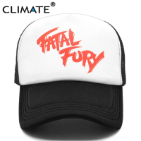 2023 New CLIMATE Terry Bogard Coser Cap FATAL Hat Trucker Cap 2023 Coser Cap Hat  Summer Mesh Caps for Men 2023 Coser Versatile hat