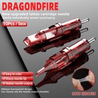 ○◙ DRAGONDFIRE Tattoo Cartridge Needles RS RL RM M1 Makeup Permanent 10Pcs with Membrane Safety Cartridges Disposable Tattoo Needle