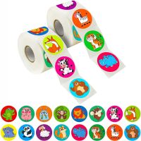 【CW】❣❒▧  500 Pcs/Roll Reward Stickers for Kids 1 Inch Tag Stationery Children Decoration Label