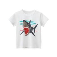 [COD] 27kids Korean version of childrens boys summer new short-sleeved T-shirt baby clothes on behalf one piece