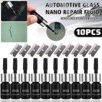 New 10pcs 3ml Car Repair Liquid Multi-functional Windshield Scratch Recovery Tool Practical Glass Crack Repair Accessories