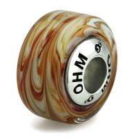 บีดแก้ว มูราโน่ Wood-ation OHM Murano Glass Bead Charm