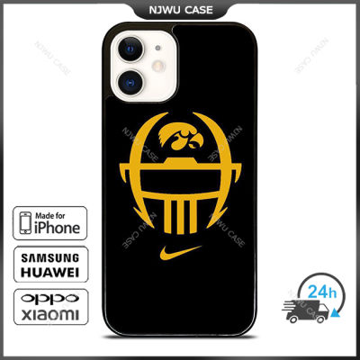 Iowa Hawkeyes 5 Phone Case for iPhone 14 Pro Max / iPhone 13 Pro Max / iPhone 12 Pro Max / XS Max / Samsung Galaxy Note 10 Plus / S22 Ultra / S21 Plus Anti-fall Protective Case Cover