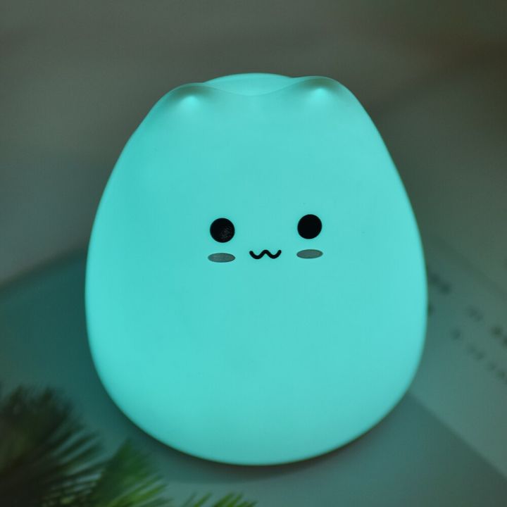 led-colorful-night-light-animal-cat-silicone-soft-cartoon-baby-nursery-lamp-for-children-gift