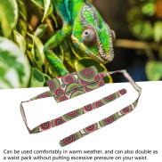 Reptile Sling Carrier Canvas Reptile Sling Bag for Camping for Walks