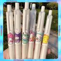St กดเจลปากกาชนิดบรรจุกล่อง Sanrio Cinnamoroll Kuromi การ์ตูนน่ารักอะนิเมะกดปากกานักเรียนโรงเรียนเขียนซัพพลาย