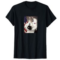 Cat Space Explorer T Shirt Astronaut Shuttle Rocket Kitten Pet Animal graphic Oversized T Shirt Short Sleeve Shirt Men clothing