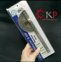 BEC จานวัดองศา สแตนเลส BEC  0-180 องศา Degree Protractor