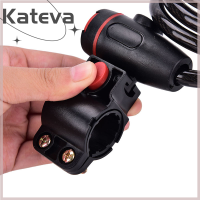 [Kateva] COD 1PC สายเหล็ก90ซม.เกลียวล็อคล็อคจักรยานวงจรจักรยานโซ่ + 2กุญแจ