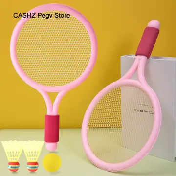 Koiut【Ready!】Children's Badminton Tennis Racket Set Beginner