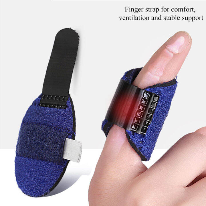 Finger Splint with Aluminum Strip Finger Fixed Sport Injuries Protector