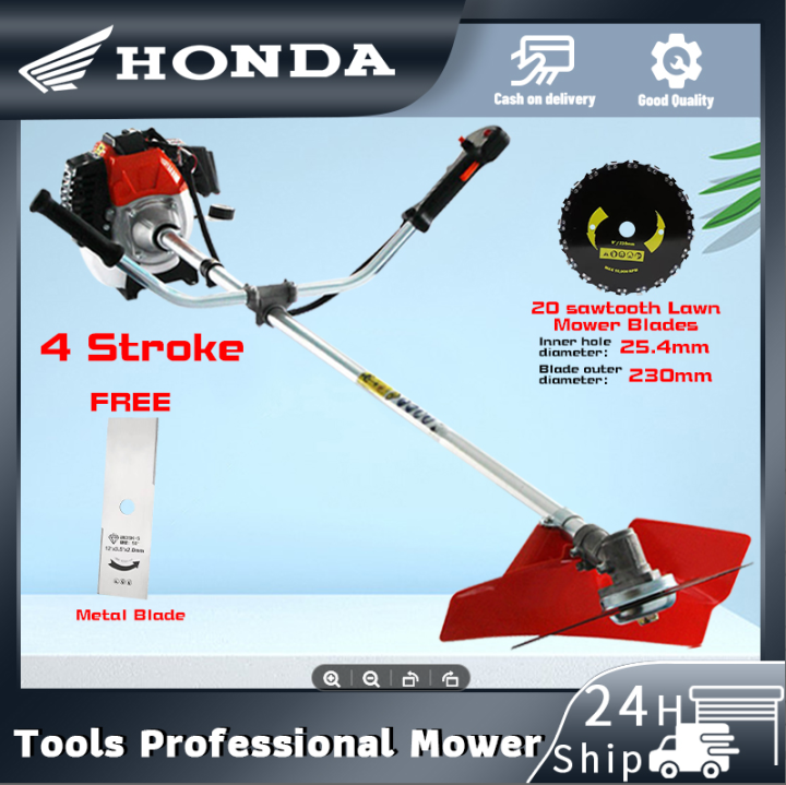 NEW Honda Grass Trimmer 4 Stroke Brush cutter Tiller attachment with ...