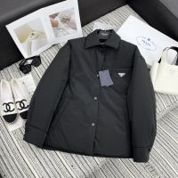 [FREE SHIPPING] Fashion Shirt Lapel Down Jacket