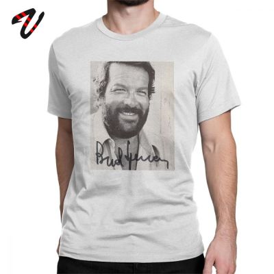 Bud Spencer T Shirts Terence Hill Tops Tees  Printing T Shirts Crewneck  Tees Tops