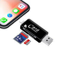 ตัวอ่าน เมมโมรี่ การ์ด ไอโฟน ตัวแปลง 2in1 Flash drive และ Card Reader ใช้กับ iPhone 5-12 ได้ รองรับการโอนถ่ายข้อมูล