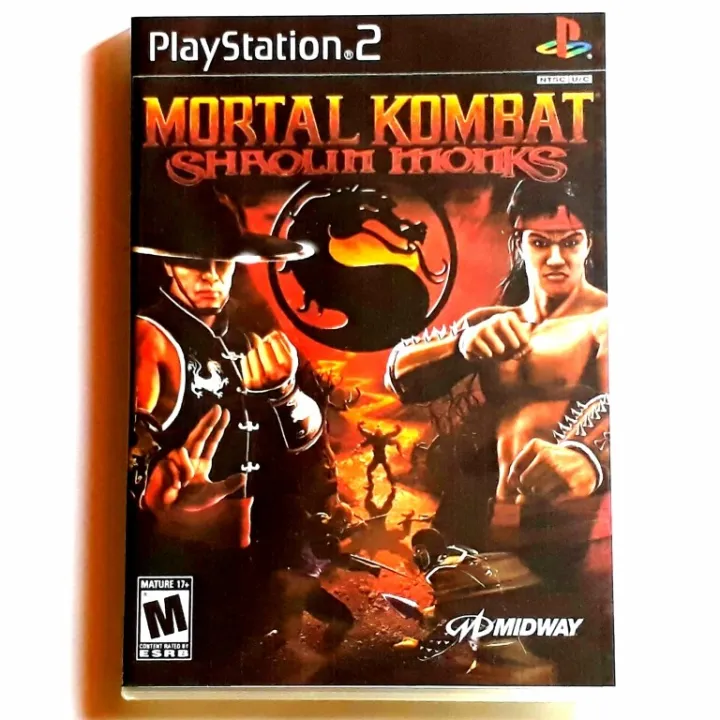 Mortal Kombat Shaolin Monks PS2|Playstation2 Game Playstation 2 Games ...