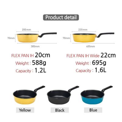 [HAPPYCALL] Flex IH Induksi Dapur Cookware Frying Pan Kithcenware Pot Wok