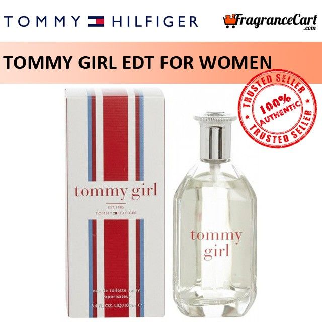 Tommy Tommy Girl EDT For Women (100ml) Eau de Toilette TH Red White [Brand 100% Perfume/Fragrance] | Lazada Singapore