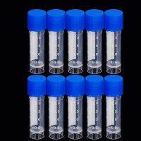 【CW】✌◐  10PCS Laboratory Chemical Plastic Test Tube Vial Cap Office School Chemicals 2ML