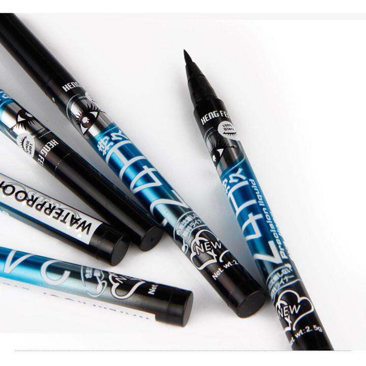 แท่งฟ้า-black-eyeliner-24h-waterproof-liquid-eye-liner-eyeliner-make-up-beauty-comestics-ติดทน24-ชั่วโมง