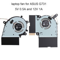 Laptops CPU Cooling Fans For Asus ROG Strix G17 G731G G731GV G731GW G731 Graphics Card Fan GPU Cooler DC 12V 5V 13NR01Q0P04011