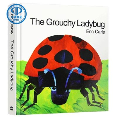 Angry Ladybug the grumpy Ladybug young childrens English Enlightenment picture book interesting toy paperboard Book Eric Carle reading