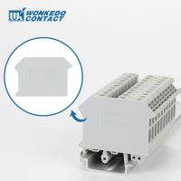 [HOT QAA,JXHKLWW 121] 100Pcs D UK5TW End Barrier สำหรับ UK5 TW สายไฟ Din Rail Terminal Block อุปกรณ์เสริม D UK 5TW ฝาครอบ