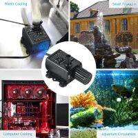 Zone Decdeal USB DC5V 4.8W Ultra-quiet Mini Brushless Water Pump Waterproof Submersible Fountain Aquarium Circulating 300LH Lift 300cm