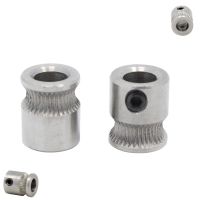 RAMPS 2pcs MK8 MK7 Feeder Gear Bore 5mm Extruder Pulley M4 Screw Use For 1.75mm 3.0mm Filament 3D Printer Extrusion Wheels