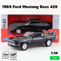 โมเดลรถ 1969 Ford Mustang Boss 429 1:36