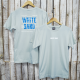 WhiteSandT-Shirt/Beach days/เสื้อผ้า/เสื้อผ้าผู้ชาย/เสื้อผ้าผู้หญิง/เสื้อยืดคอกลม/เสื้อแขนสั่น/Cotton100%/ผ้าฝ้าย/S,M,L,XL