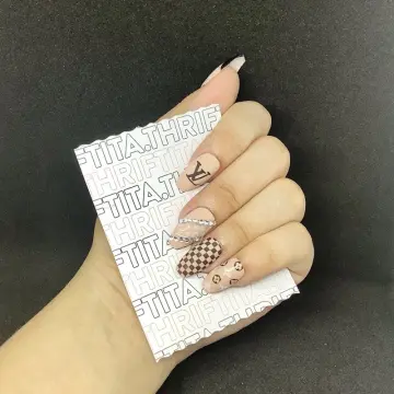 Shop Fake Nails Lv Design online