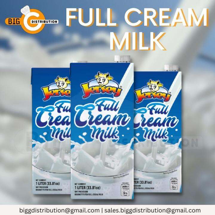Jersey Full Cream Milk 1L Lazada PH