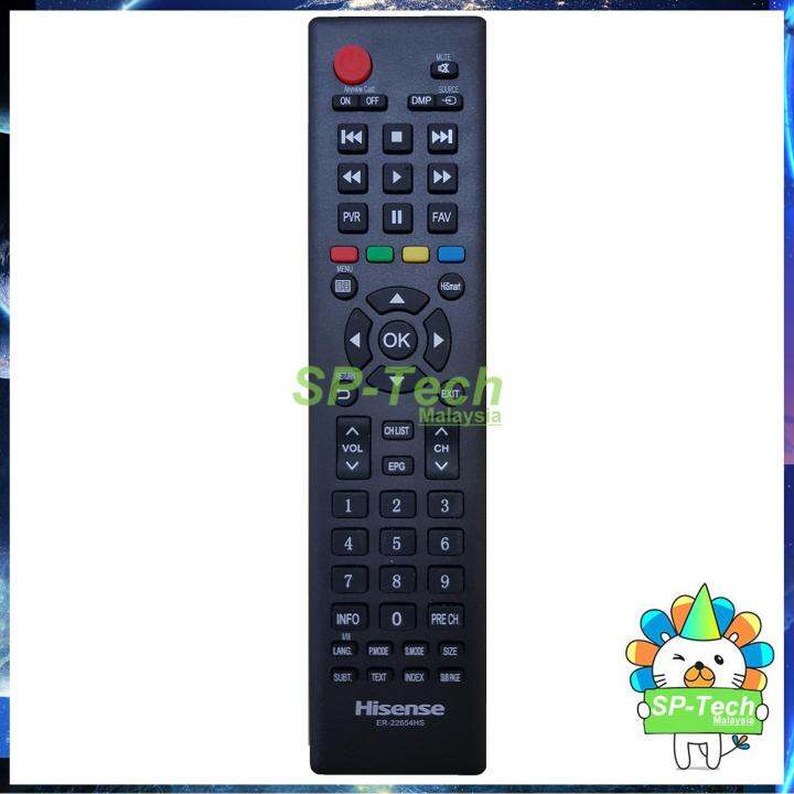ER22654HS HISENSE LED TV REMOTE CONTROL Lazada
