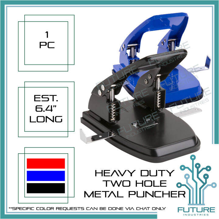 Paper Puncher 2Hole Heavy Duty Big Size Paper Fastener Two Hole