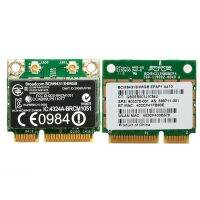 【Cod】 tdgghytyt Half Mini PCI-E การ์ด Wifi 802.11n Bluetooth BCM94313HMGB 600370-001สำหรับ DELL