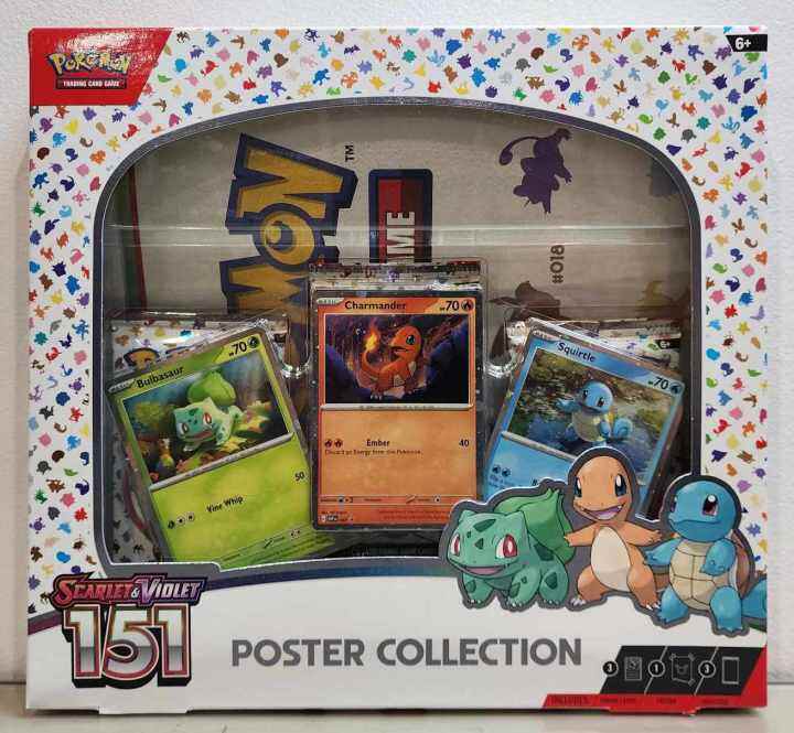 Pokemon TCG Scarlet & Violet 151 Poster Collection | Lazada PH