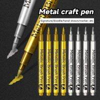 【CC】✼✌卐  1/3Pcs Metallic Paint Pens Set Gold Permanent Markers for Painting Crafts Scrapbooking