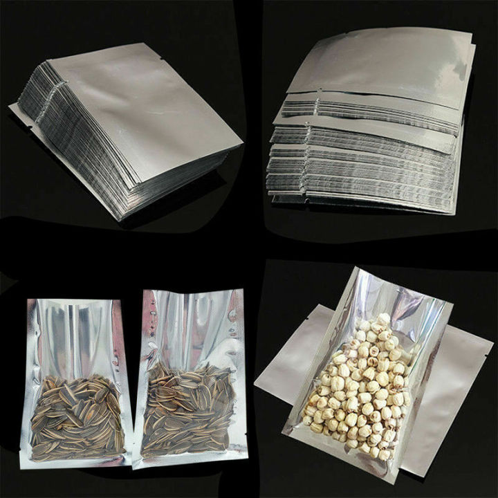 Gold Aluminum Mylar Foil Packaging Heat Seal Bags Food Vacuum Bag