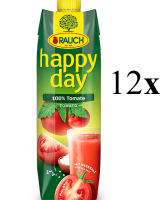 Rauch Happy Day Tomato เร้าช์ แฮปปี้ เดย์ น้ำมะเขือเทศจากประเทศออสเตรีย (x12 กล่อง)