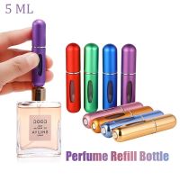 【YP】 5ml Perfume Glass Bottle Aluminum Spray Atomizer Metal Parfume Atomiser Sprayer